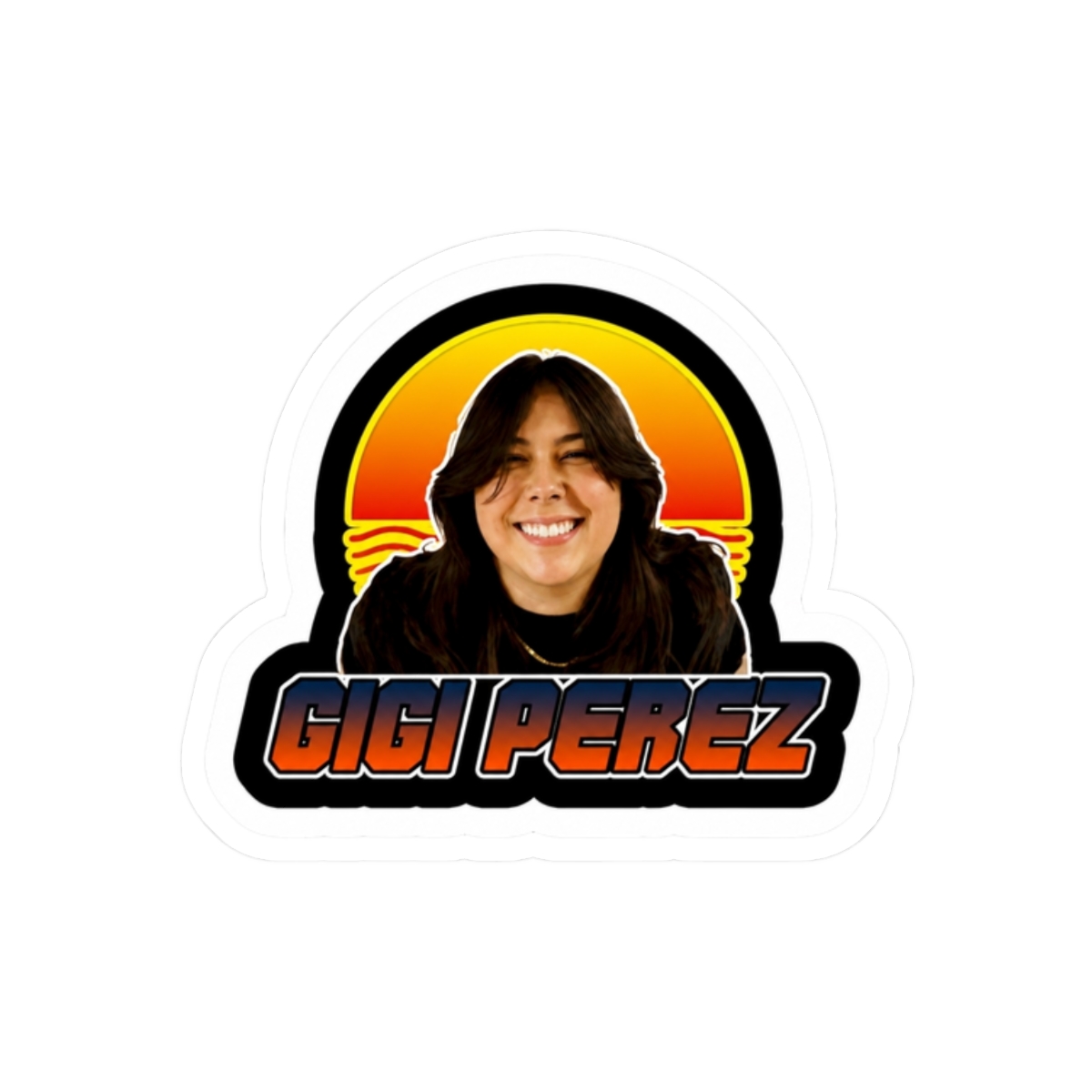 Gigi Perez Sticker - alternate angle 3, merchandise