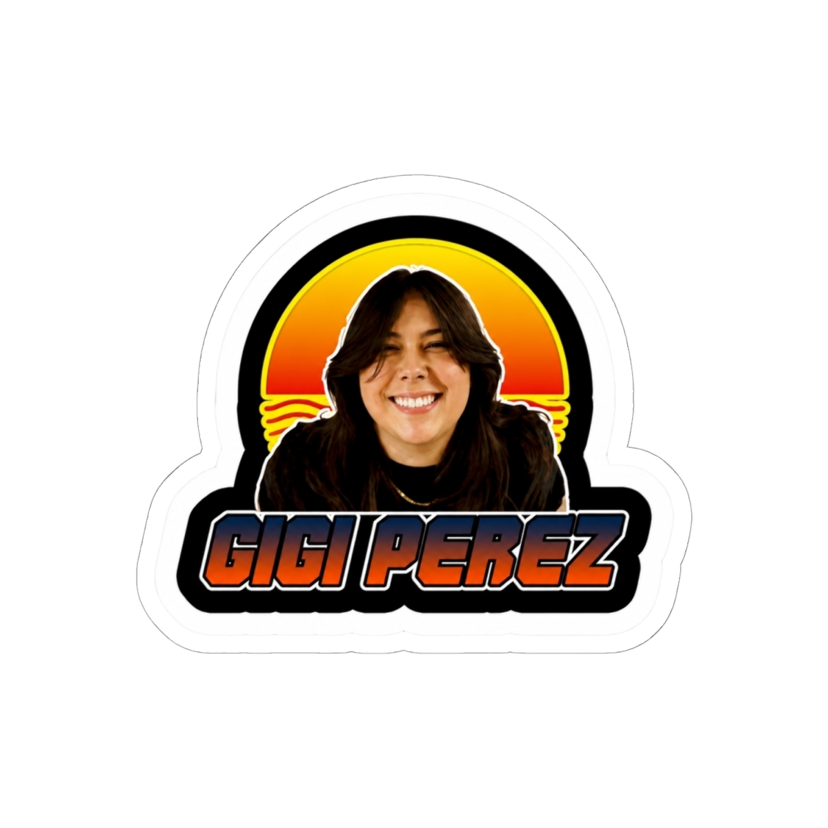 Gigi Perez Sticker - alternate angle 1, merchandise