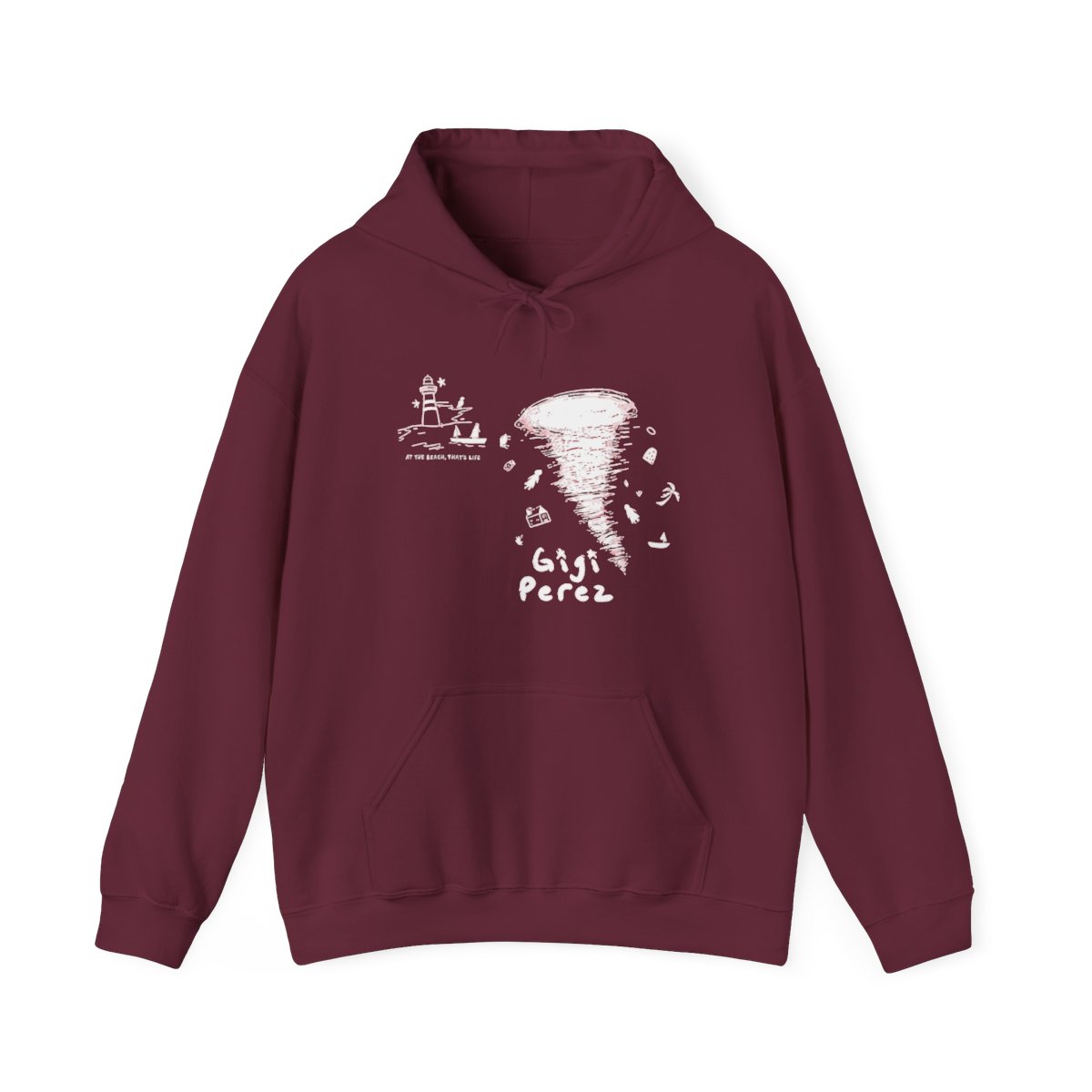 Gigi Perez Twister Merch Hoodie pocket drawstring hooded Hoodie fashion trend clothing - alternate angle 3, merchandise