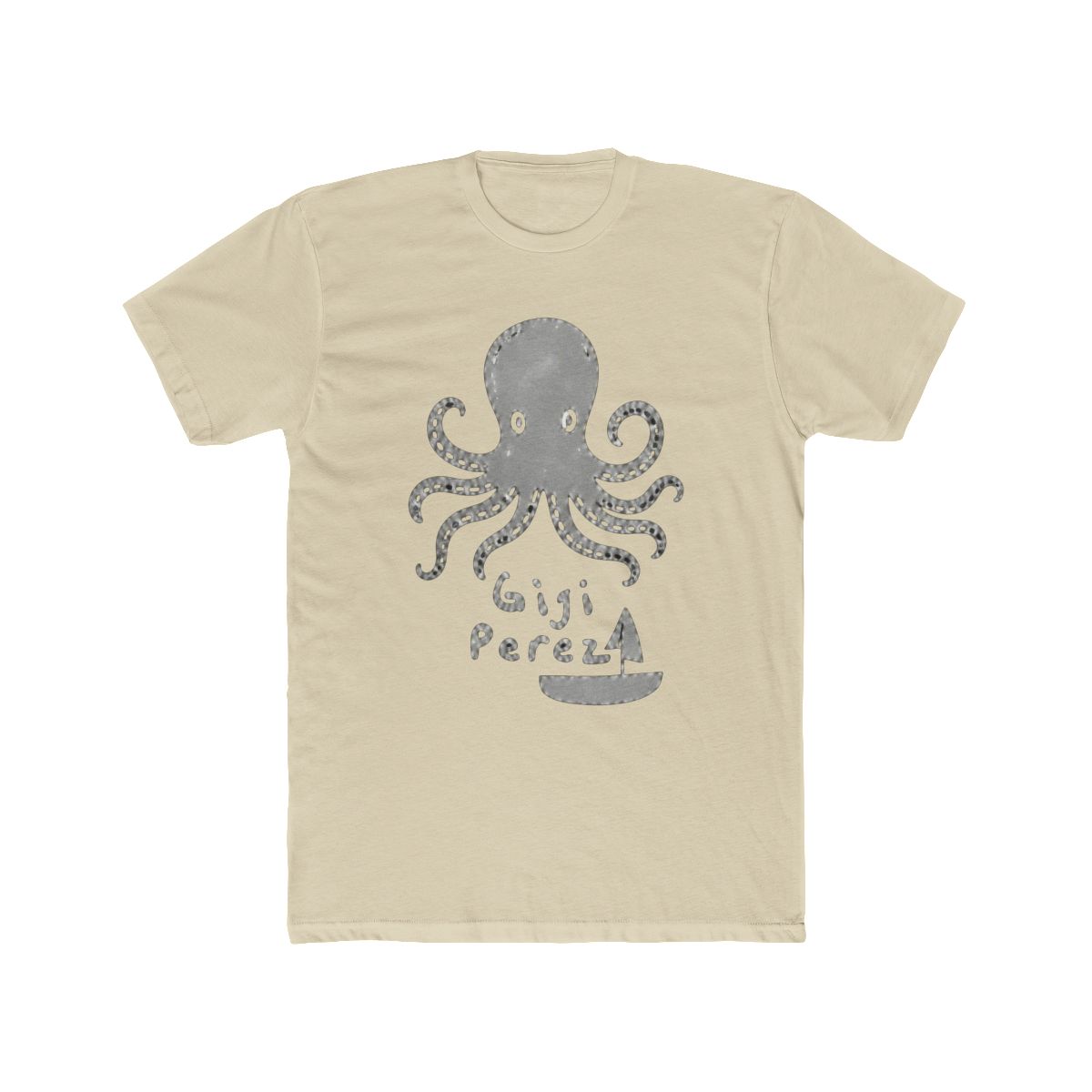 Gigi Perez Octopus Graphic T Shirt - White - 3XL
