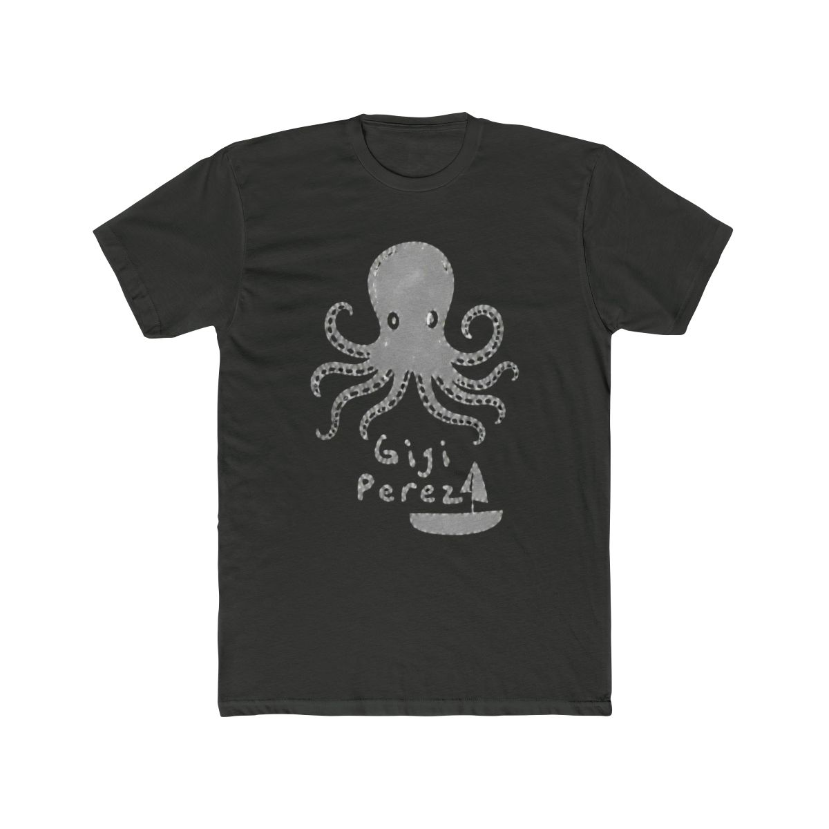 Gigi Perez Octopus Graphic T Shirt - White - 3XL - alternate angle 3, merchandise