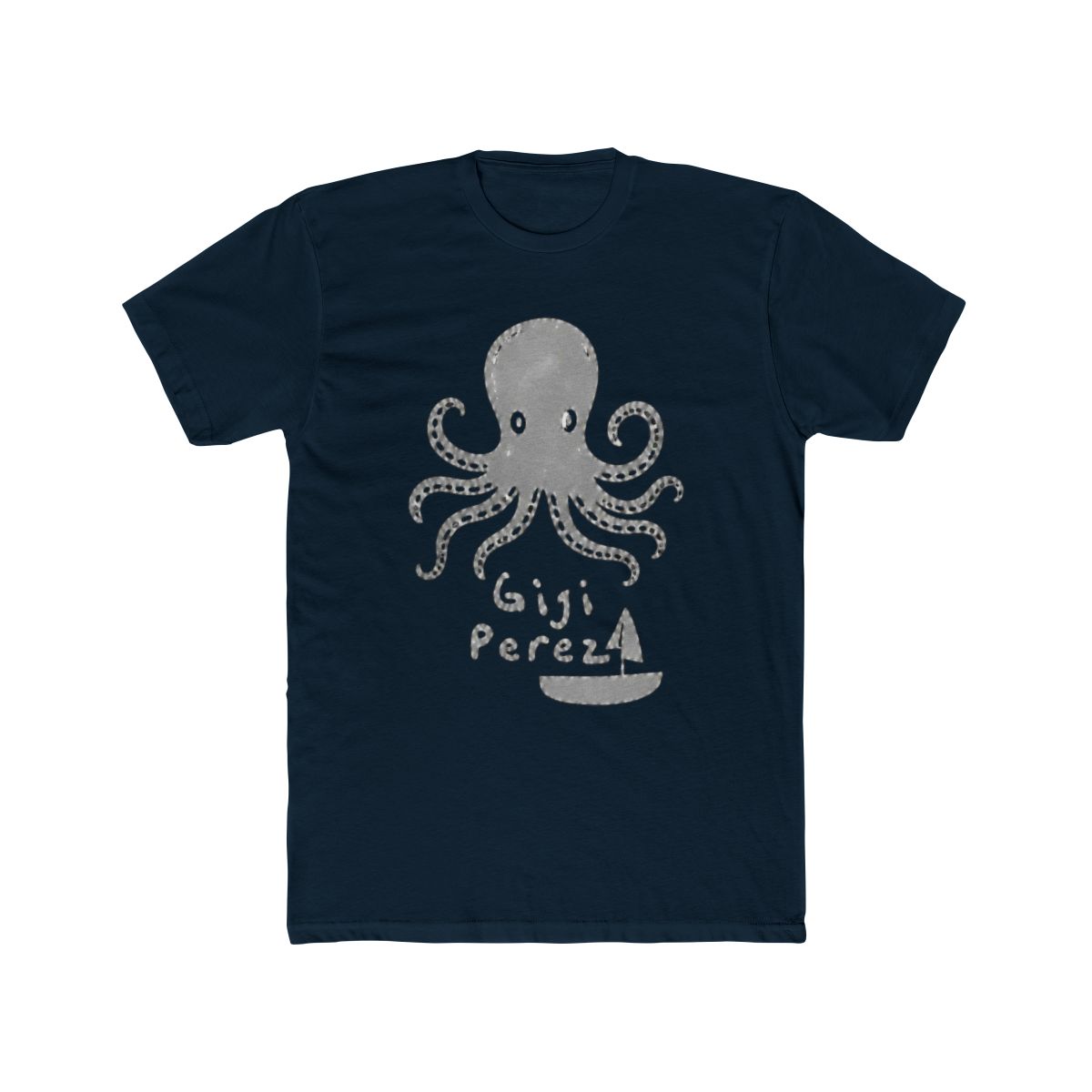 Gigi Perez Octopus Graphic T Shirt - White - 3XL - alternate angle 4, merchandise