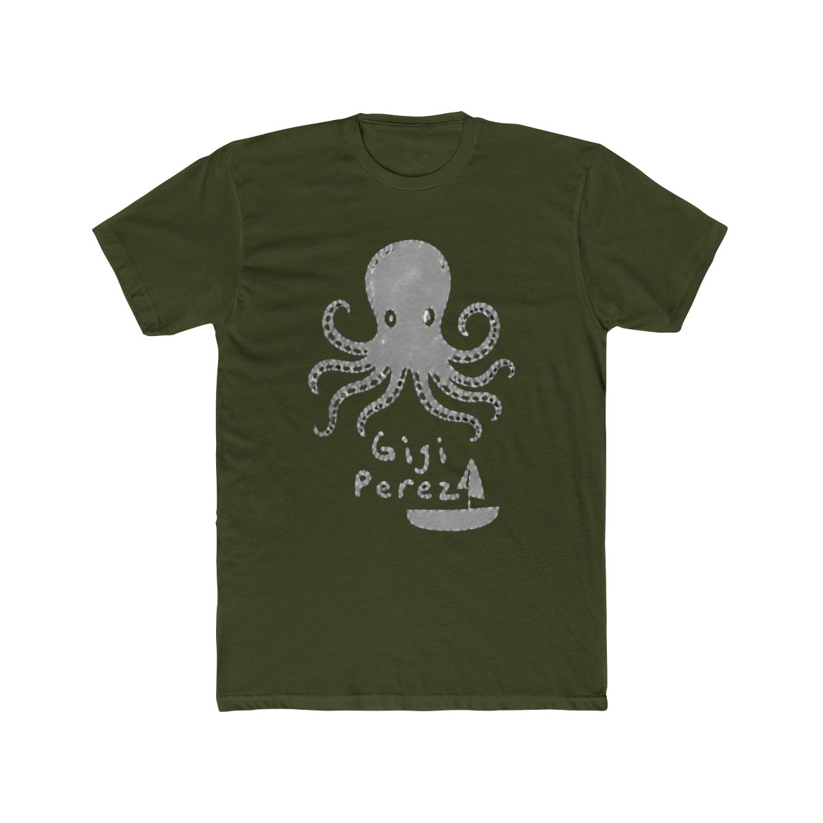 Gigi Perez Octopus Graphic T Shirt - White - 3XL - alternate angle 2, merchandise